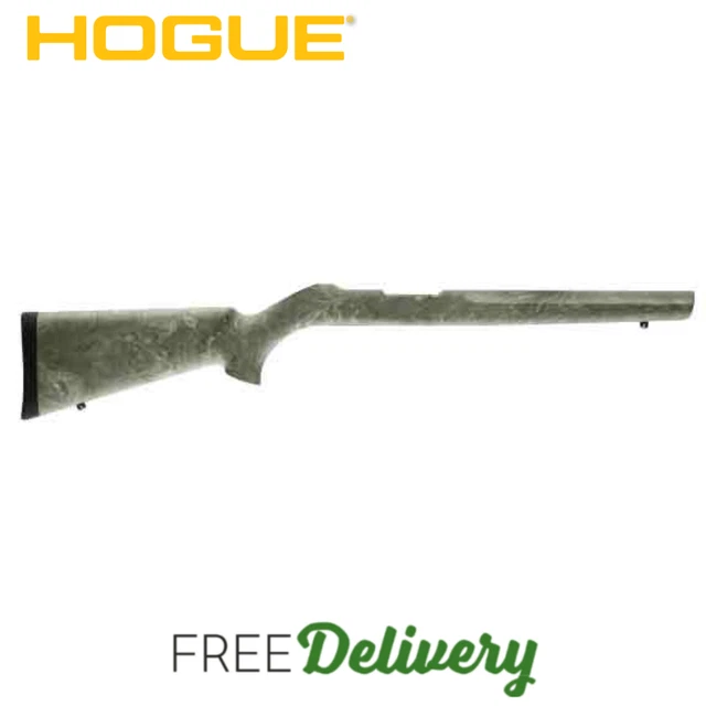 Hogue OverMolded Stock for Ruger 10-22 .920" Diameter Heavy Barrel Ghillie Green