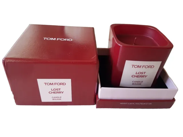Tom Ford Lost Cherry - candela profumata / candela nuova IMBALLO ORIGINALE regalo di Natale