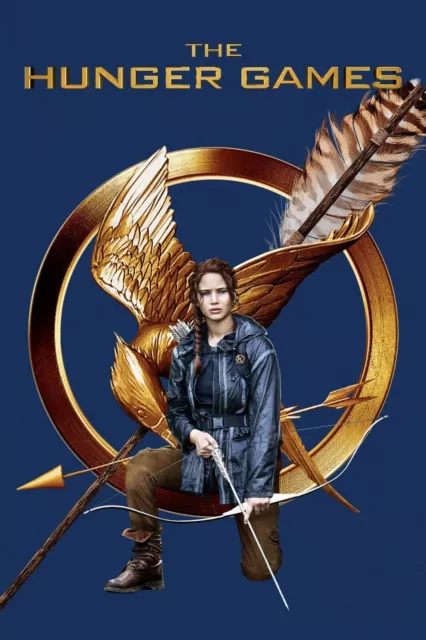 Hunger Games Film 2013 Poster Poster 45X32Cm Cinéma Jennifer Lawrence