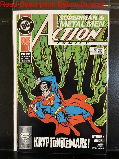 BARGAIN BOOKS ($5 MIN PURCHASE) Action Comics #599 (1988 DC) We Combine Shipping