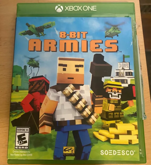 8-Bit ARMIES Xbox One Video Game Disc w/ Case and (INCLUDED SHIPPING)