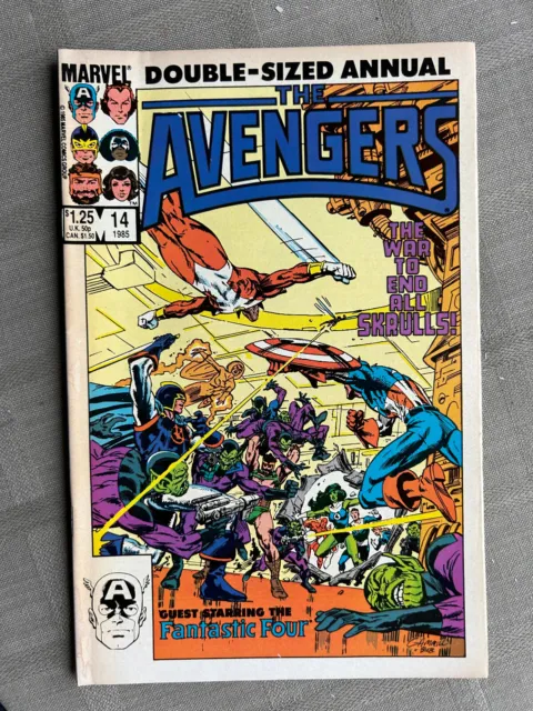 Avengers Volume 1 Annual N°14 Vo En Très Bon État / Very Fine