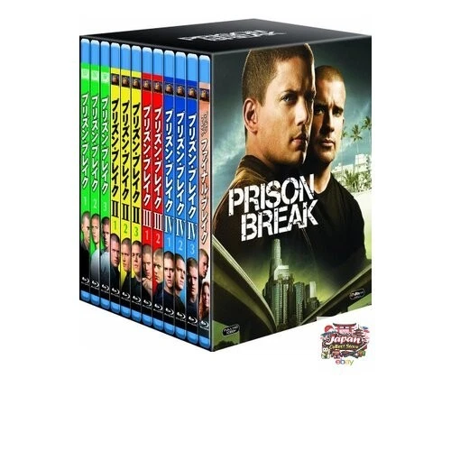 [.CO.JP EXCLUSIVE] PRISON Break Complete Blu-ray Box Set [First Press ...