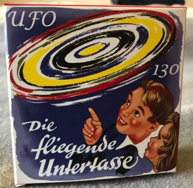 Blechspielzeug "Die fliegende Untertasse" UFO 130 OVP