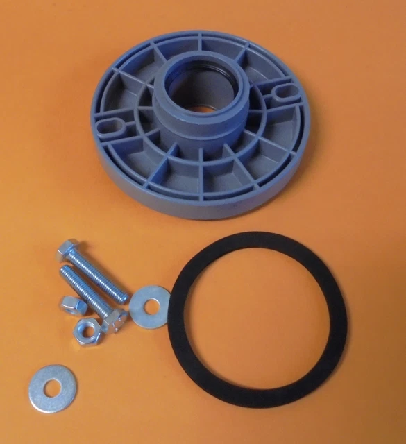Airfit GmbH & Co. KG Ablaufrohr Flansch-Adapter DN 110/90 für SML Grauguss Reinigungsdeckel - 11090FA