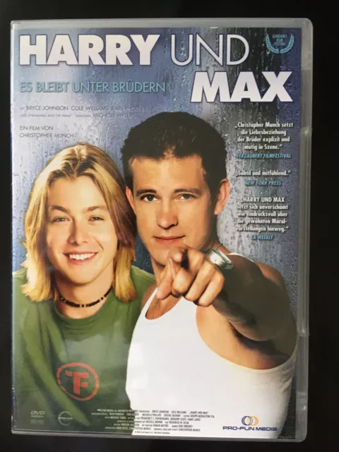 DVD Harry und Max (2004) OmU Christopher Münch queer gay schwul LGBT*IQ Pro-Fun