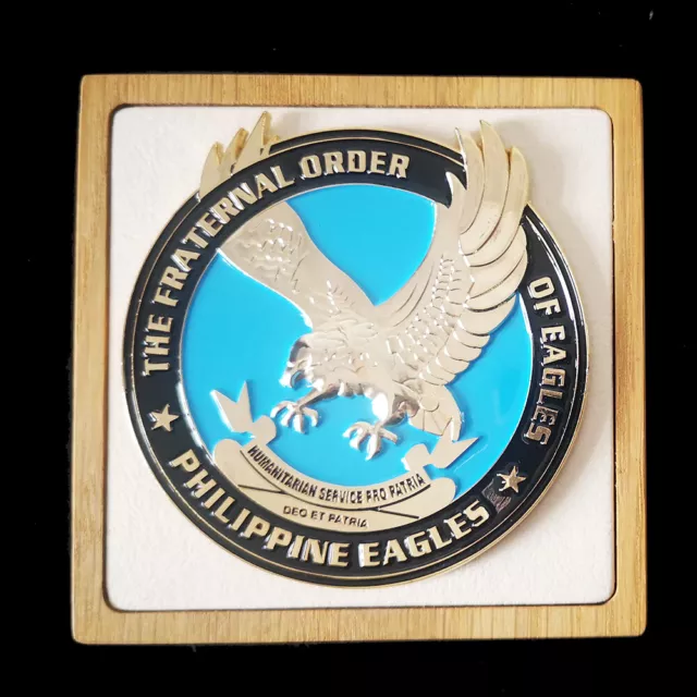 Car Emblem The fraternal order of eagles PHILIPPINE EAGLES Badge