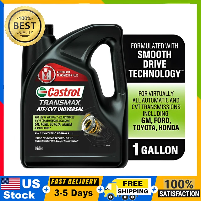 TRANSMAX ATF/CVT UNIVERSAL Automatic Transmission Fluid, 1 Gallon EUR