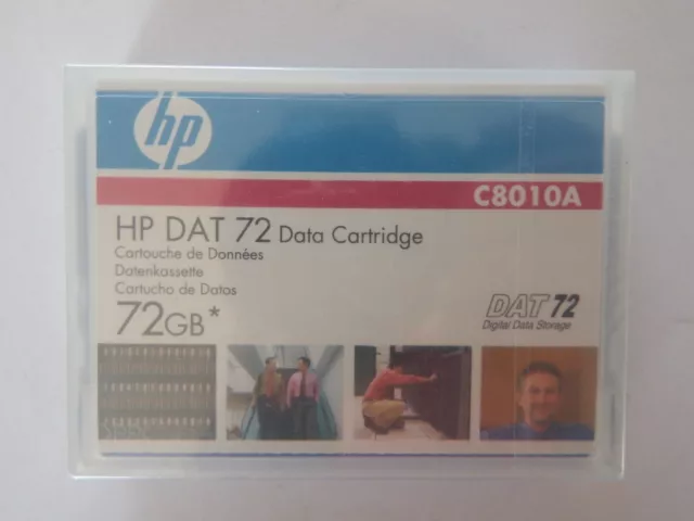 HP DAT72/DAT 72 Data Tape/Cartridge 4mm 36/72GB C8010A