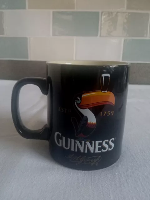 Guinness Toucan Mug 9.5 Cms Tall - By Guinness & Co - Excellent Christmas Pressy