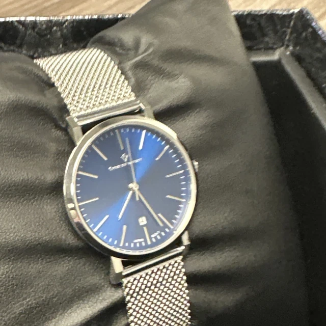 Christian Van Sant Women's Paradigm Blue Dial Watch - CV4220
