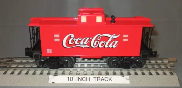 Lionel 36677 Coca-Cola Illuminated Center Cupola Caboose  O/027 ga. 2011