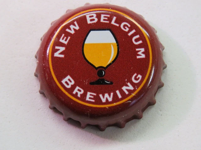 Birra Bottiglia Corona Tappo ~ Nuovo Belgio Birreria Co ~Calice Design~ Colorado