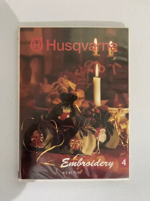 Holidays Embroidery Designs Card #4- For Husqvarna Viking Embroidery Machines