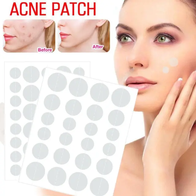 24/36Pcs Acne Patch Tag Hydrocolloid Pimple Spot Acne Plaster Patch Z1T9