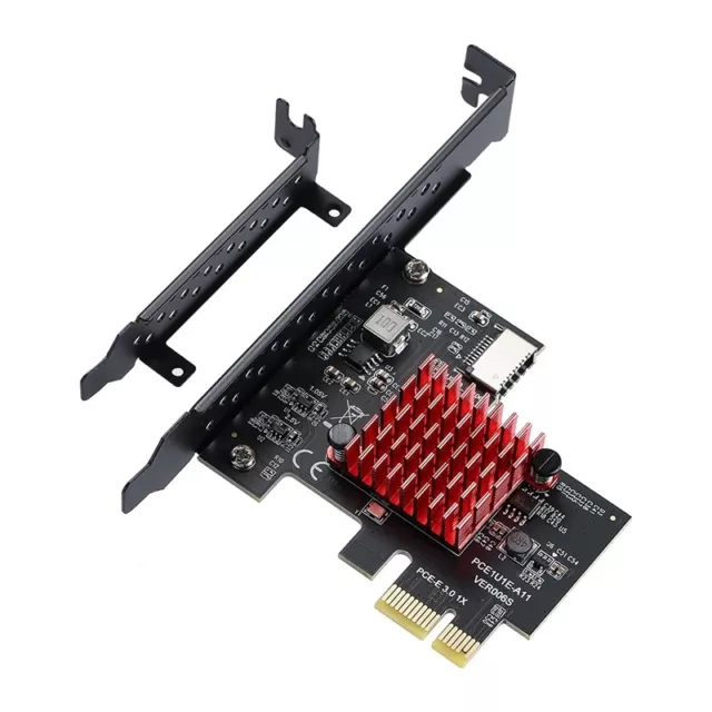 PCIE USB 3.1 GEN2 Type-E Expansion Card,10Gbps PCI Express 3.0 1X to 20Pin4947