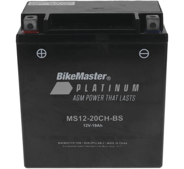 BikeMaster BikeMasterPlatinum Batteries HTX20CH-FA for Motorcycle