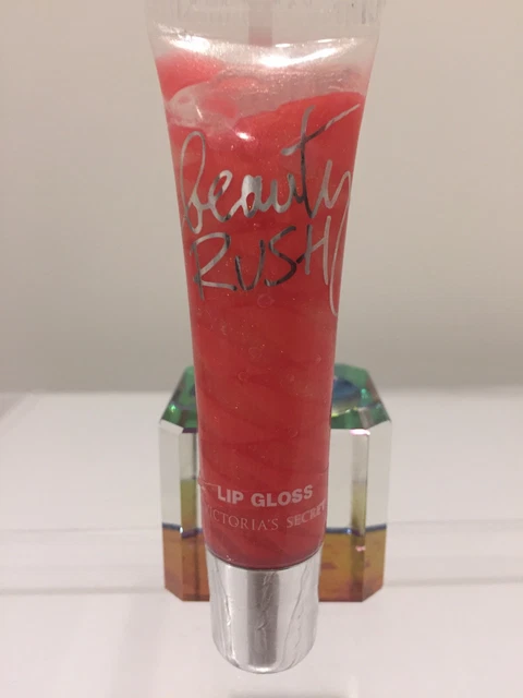 Victoria's Secret Beauty Rush Brillo Labial Ombligo Difuso Sabor a Melocotón ¡Nuevo! ¡Sellado!