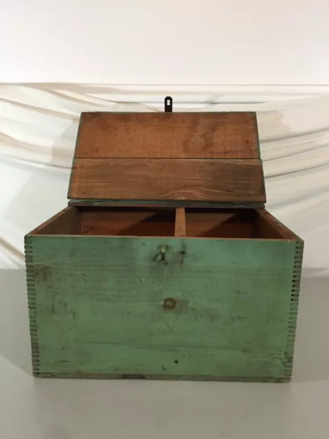 Atlas Powder Co Explosives Wood Crate Box, Use as a Rustic Wall Cabinet, Patina! 4