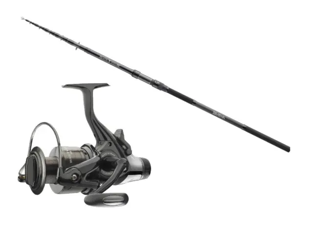 Daiwa Black Widow Tele Karpfencombo 3,00m/3,00lbs + Rouleau Fou Kit pour Carpes