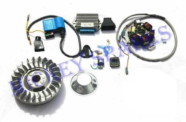 Lambretta Li SX TV Leggero 12V Kit Accensione Elettronica CDI sil Statore Extra