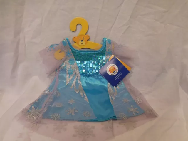 Build a Bear Workshop Disney Frozen Elsa Costume Dress Gown Exclusive NEW