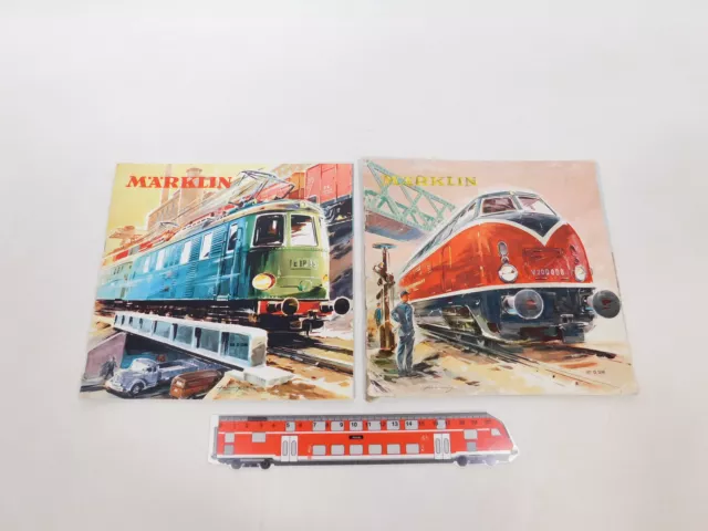 CV705-0,5# 2x Märklin H0 Katalog 2. Wahl ohne Gutschein: 57 D DM + 58 D DM