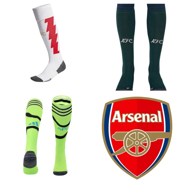 Arsenal Kids Childrens football socks size 5-14 yrs home away third 3rd AFC