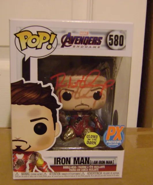Robert Downey Jr Auto Signed JSA Certified Iron Man Avengers Endgame Funko 580