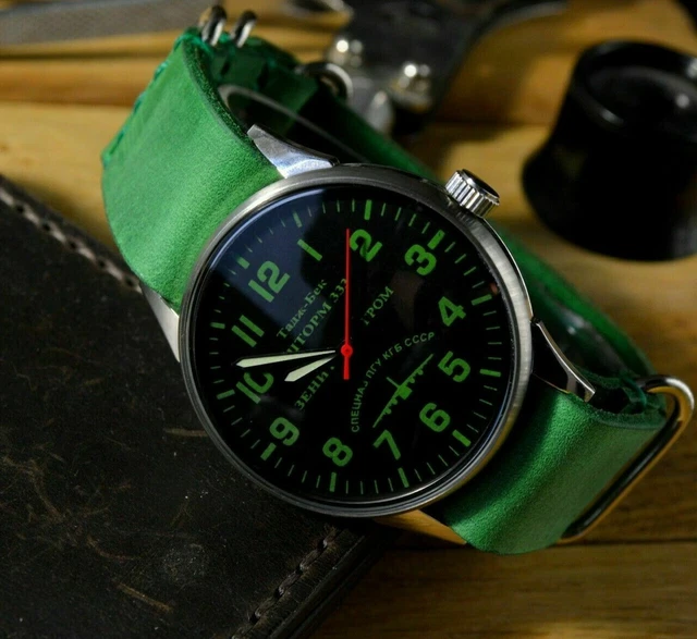 Montre Bracelet Homme Orly - Étanche (Waterproof) - 15 Rubis - Occasion