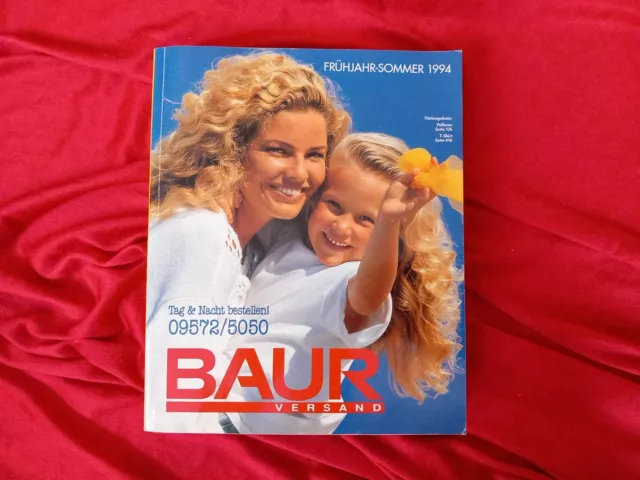 BAUR Katalog Frühjahr Sommer 1994 - vintage Versandhauskatalog #466xa