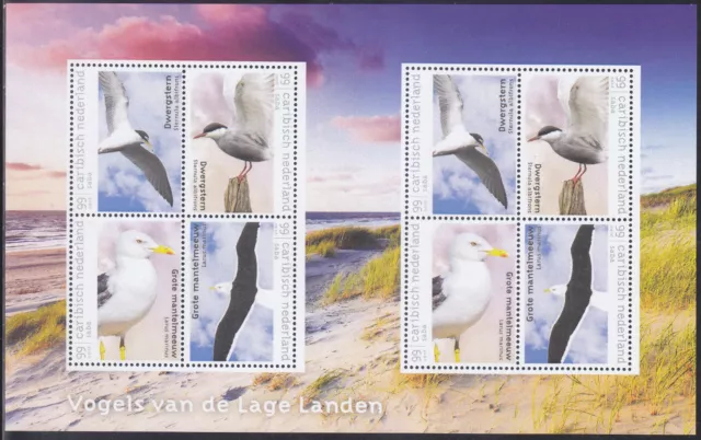 Caribbean Netherlands Issue 2018 (MS 5) Birds