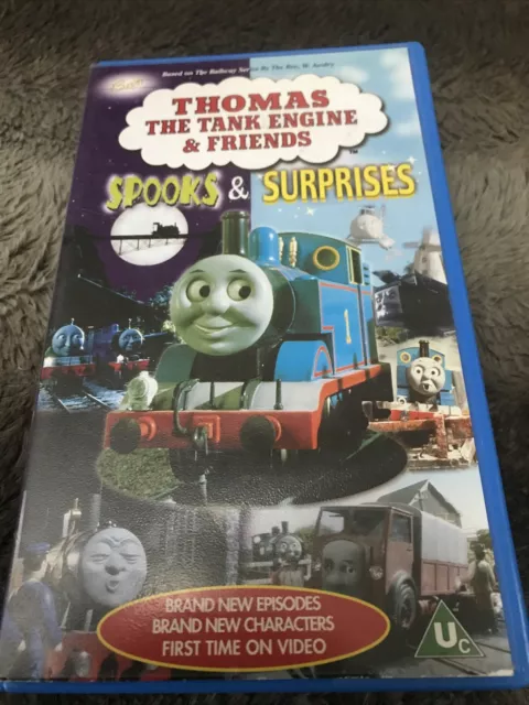 THOMAS THE TANK Engine & Friends “Spooks And Surprises“ Vci - Vhs Video ...