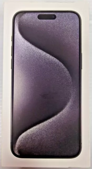 (NE6) Apple iPhone 15 Pro Max - 256GB - Black Titanium (Unlocked) Sealed Mobile