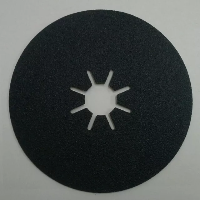 Fibre Disc - 5" x 7/8" / 125mm x 22mm - P60 - Alum/Zirc - Qty 10