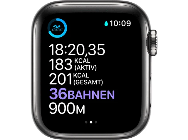 B2 APPLE Watch Series 6 (GPS + Cellular) 40mm Smartwatch Edelstahl 2
