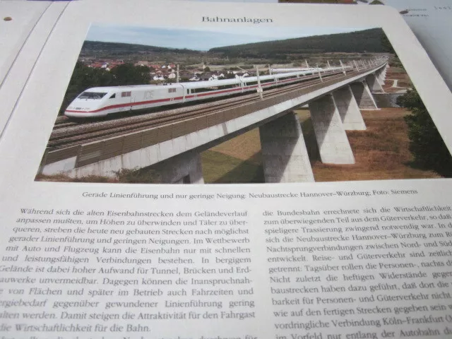 Railway archive N lines 2122 new line Hanover Würzburg
