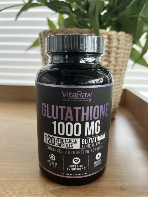 vitaraw glutathione VitaRaw Glutathione Immune Support 1000mg 120ct Wholesale Supplement A