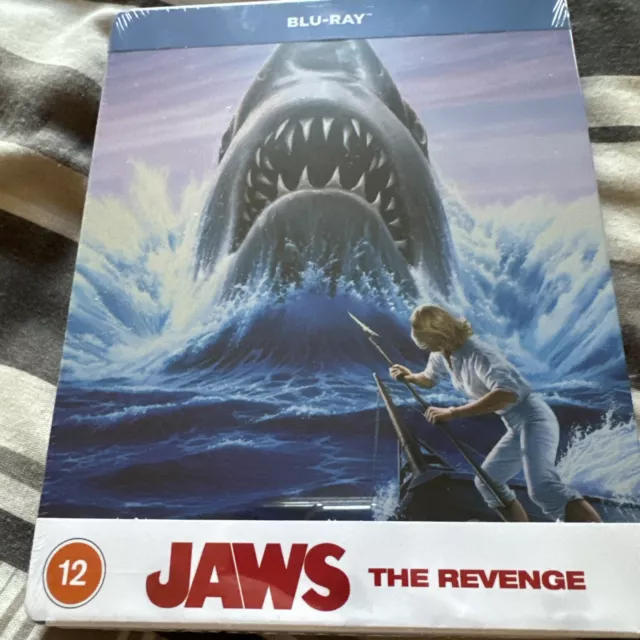 Jaws : The Revenge - Uk Exclusive Blu Ray Steelbook - New & Sealed