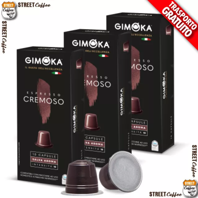 400 Cialde Capsule Caffe Gimoka Compatibile Nespresso Miscela Cremoso *