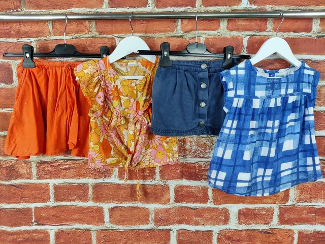 GIRLS BUNDLE AGE 2-3 YEARS GAP NEXT etc SHORTS TOP T-SHIRT SUMER BLOUSE SET 98CM