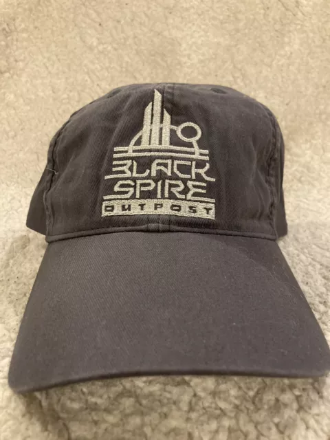 Disney Parks Star Wars Galaxy's Edge Black Spire Outpost Baseball Hat Gray w/Tag