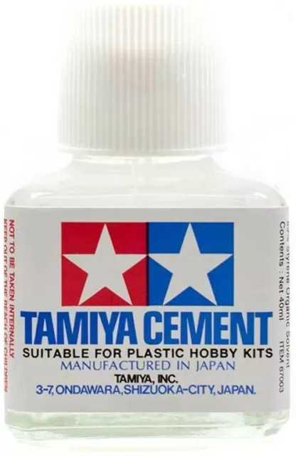 Tamiya 87003 Cement 40ml Colla Per Plastica