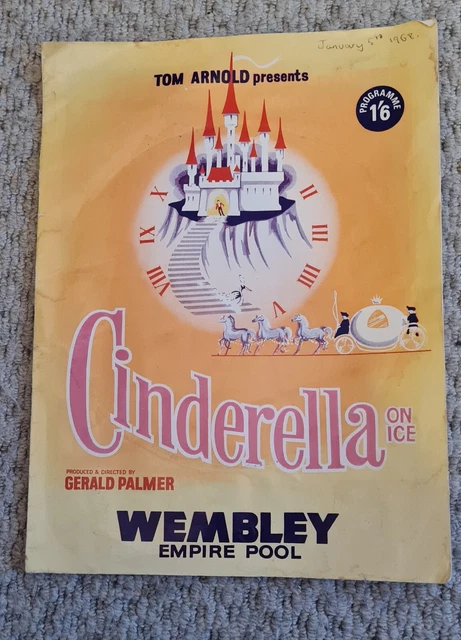 Pantomime Programme A4 PANTOMIME PROGRAMME CINDERELLA Wembley Empire 1968 Gerald Palmer £6. ...