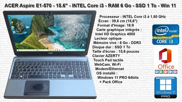 acer Aspire E1-772G Ordinateur Portable 17,3 (43,94 cm) Intel Core i5