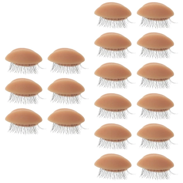 9 Pairs Augenlider Für Wimpernverlängerung Üben Abnehmbare Falsche Modell