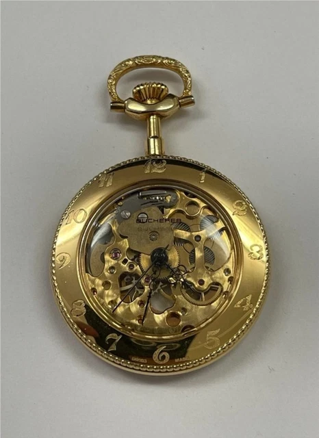 Montre-pendentif Vintage Bucherer Pour Femme - Collier Suisse - Bijou Occasion Magnifique