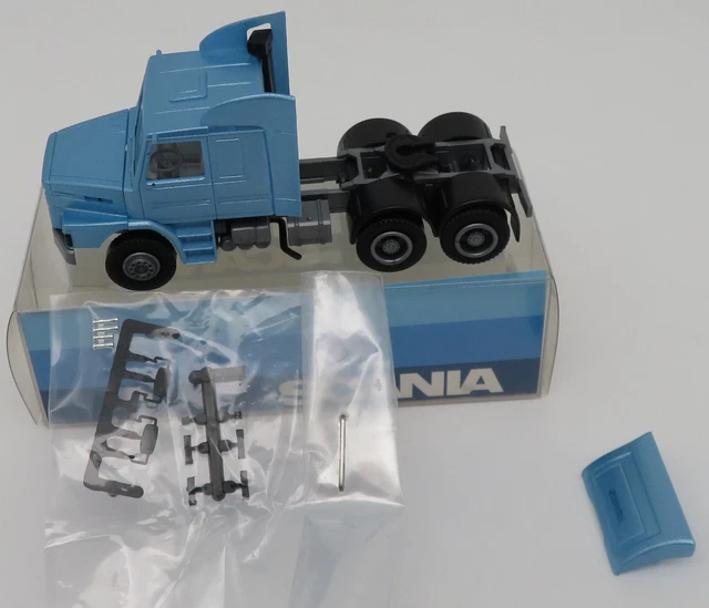 Modèle Réduit Camion Scania 142H Herpa échelle 1:87 - Blanc, Excellent état, Occasion