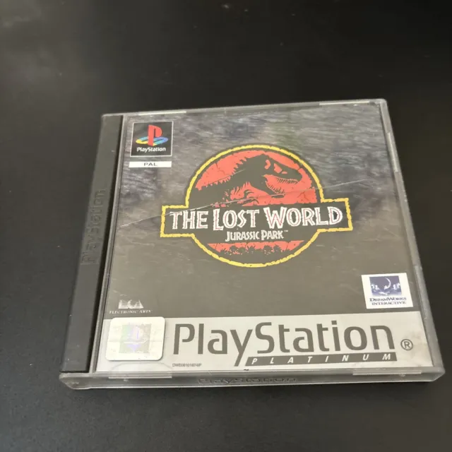 The Lost World Jurassic Park PS1 playstation 1 PAL game complete