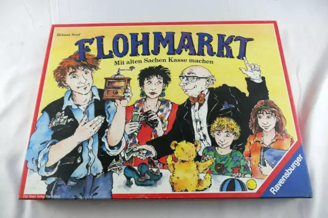 FLOHMARKT / Brettspiel / Gesellschaftsspiel / Ravensburger / vollständig